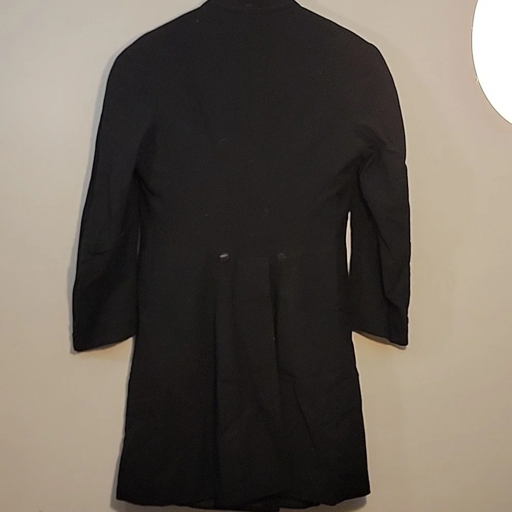 True Vintage Lo Ho Klaphake opera Over coat wool formal Tails Tuxedo Jacket